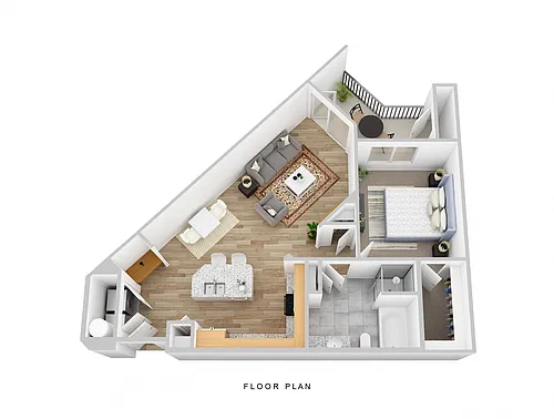 Floor plan A1J