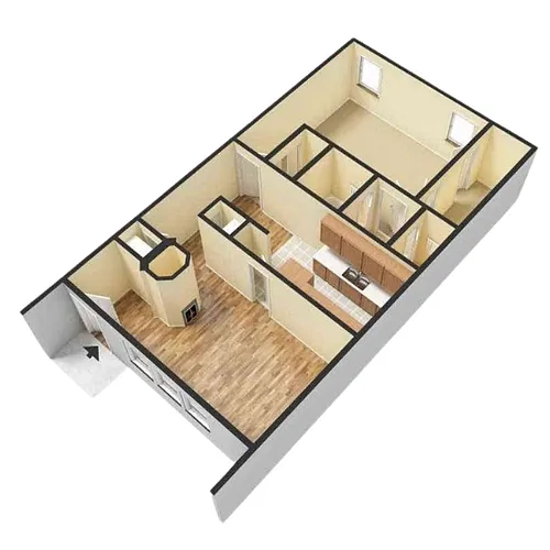 Floor plan Crab Apples (Renovated)