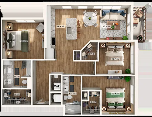 Floor plan C1