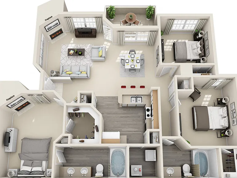 Village at Desert Lakes Apartment Homes — Photo 25