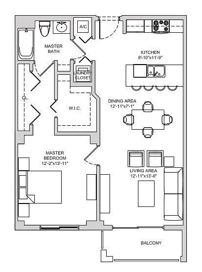Floor plan A8