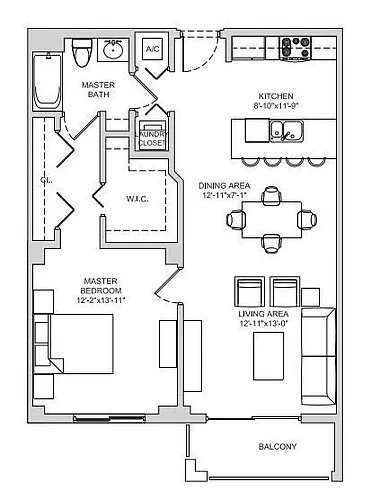 Floor plan A8