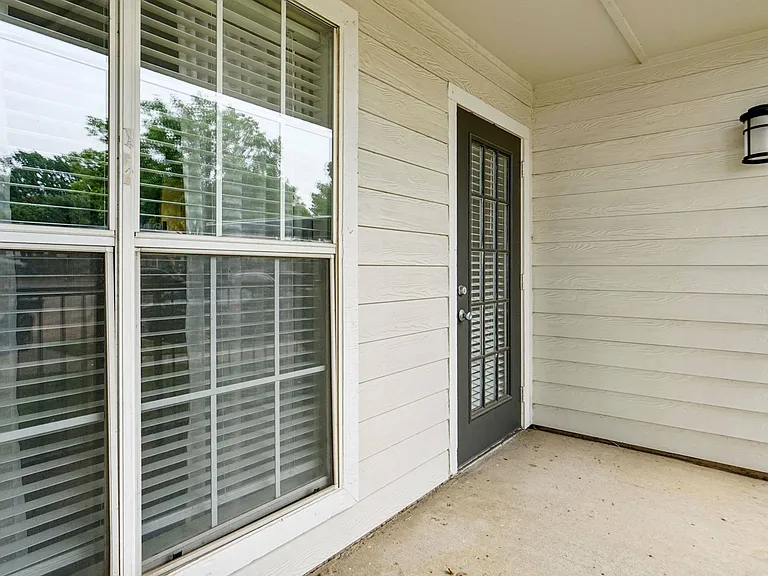 Enjoy relaxing mornings and evenings on your private balcony at Oak Forest.