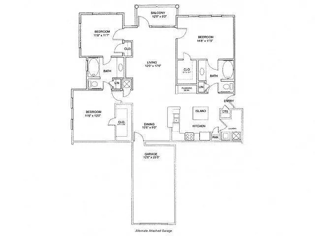 Floor plan C1