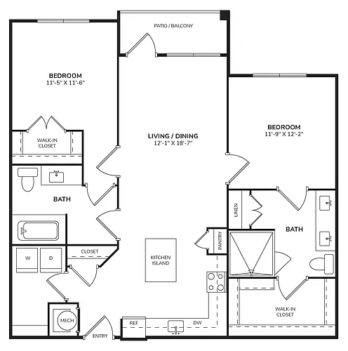 Floor plan B2