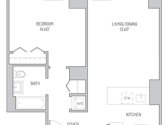 2nd image of 81 Fleet Pl APT 11B
