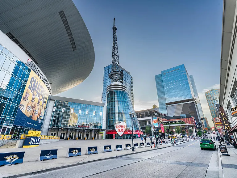 Live just steps from Nashville's most iconic attractions_including Bridgestone Arena and the vibrant energy of Lower Broadway.