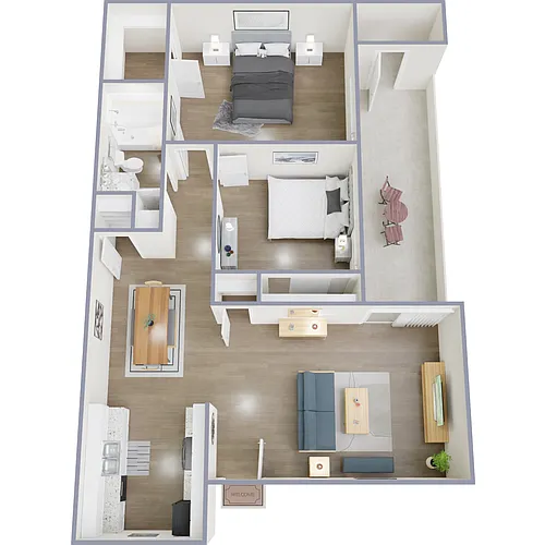 Floor plan B1