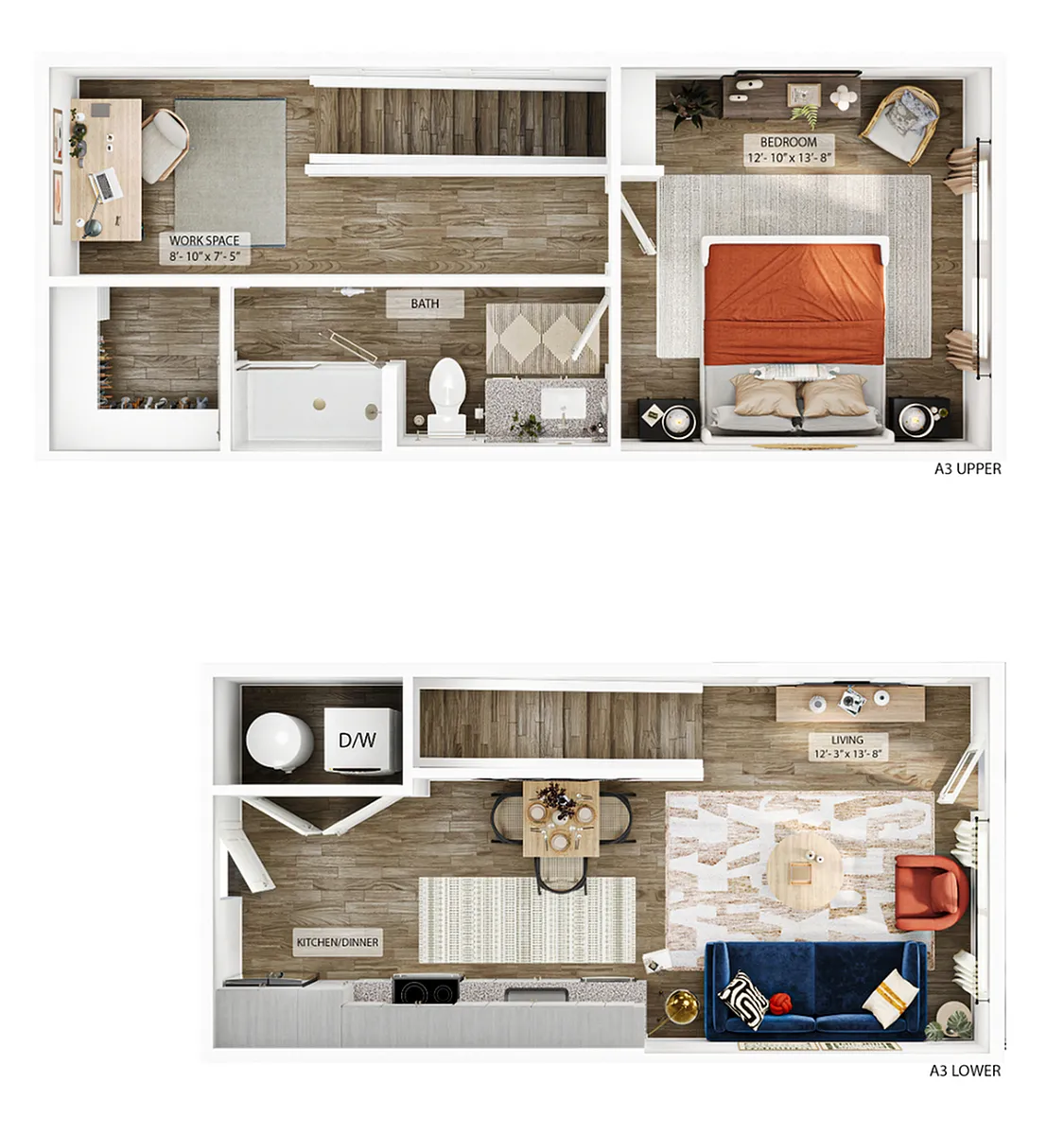 Floor plan A3-A