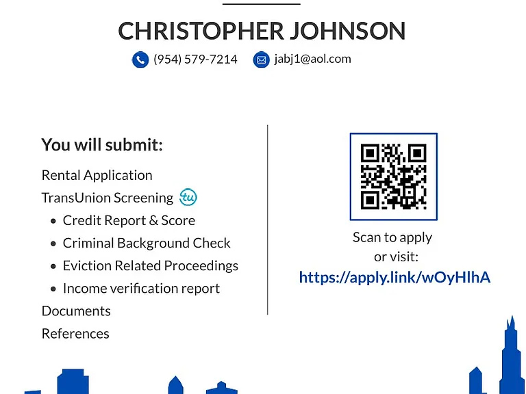 scan the QR code to apply
