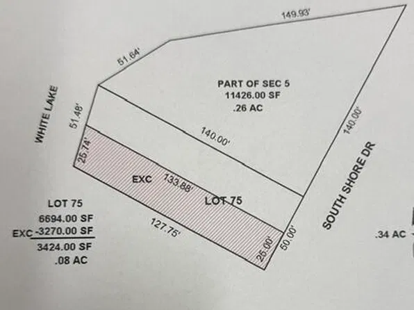 S Shore Dr, Whitehall, MI 49461