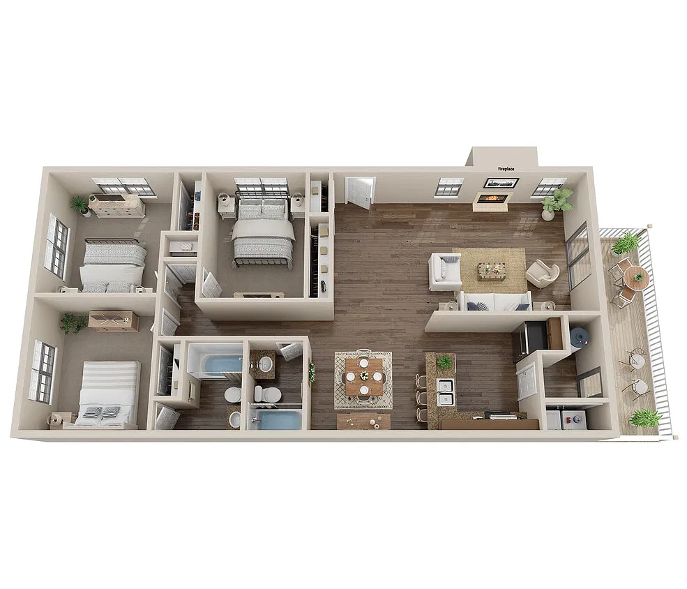 Floor plan The Sesquil