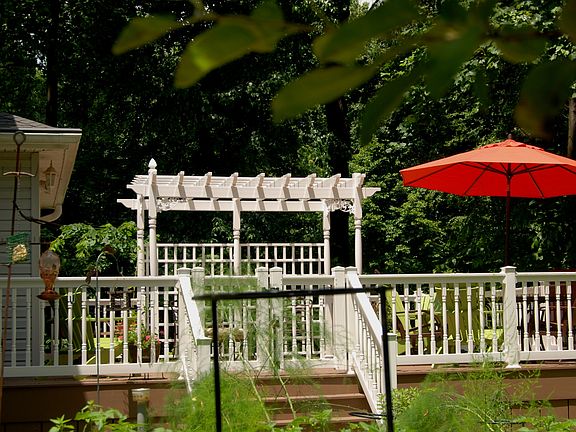 Deck and pergola