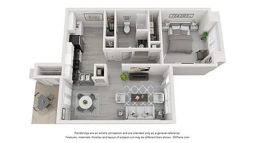 Floor plan The Cottage