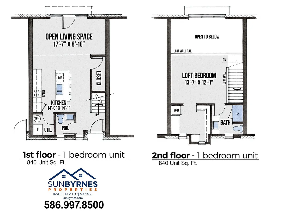 Floor plan 460 W Tienken rd