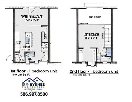 Floor plan 460 W Tienken rd
