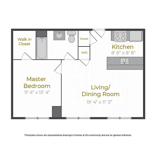 Floor plan 1A