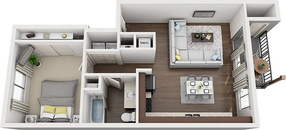 Floor plan Chelan