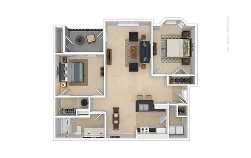 Floor plan Caswell