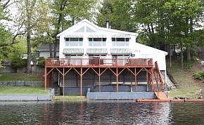 House from Lake