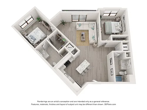 Floor plan Model B2