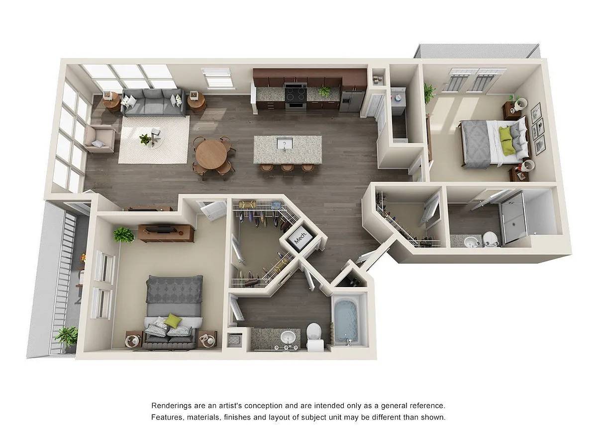 Floor plan B3