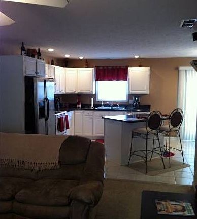 Living room to Kitchen