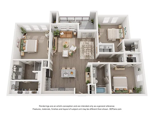Floor plan C1