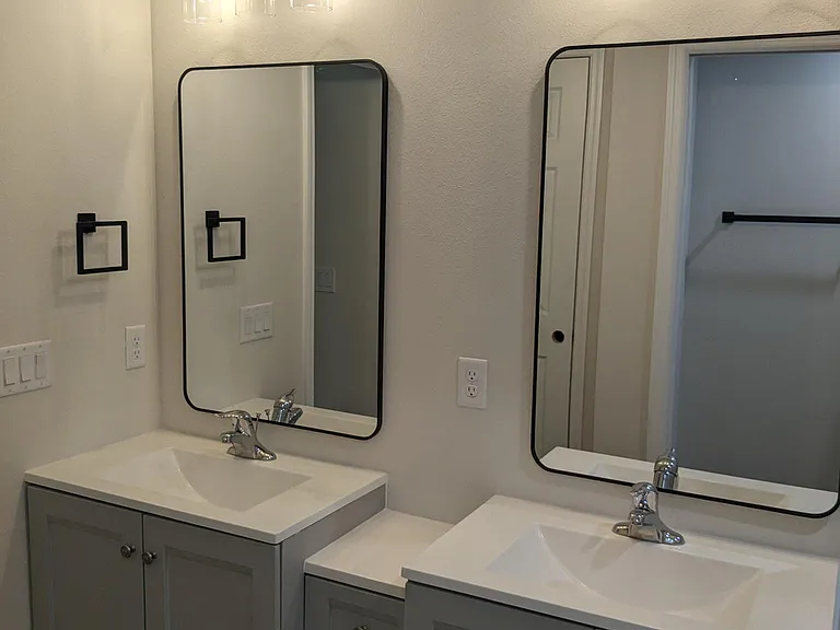 Master Bathroom two sinks