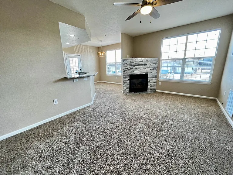 Living room as you enter from the front door.