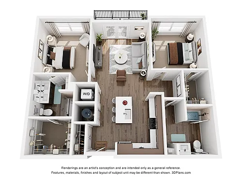 Floor plan Flow