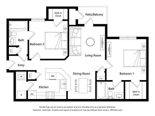 Floor plan The Elm