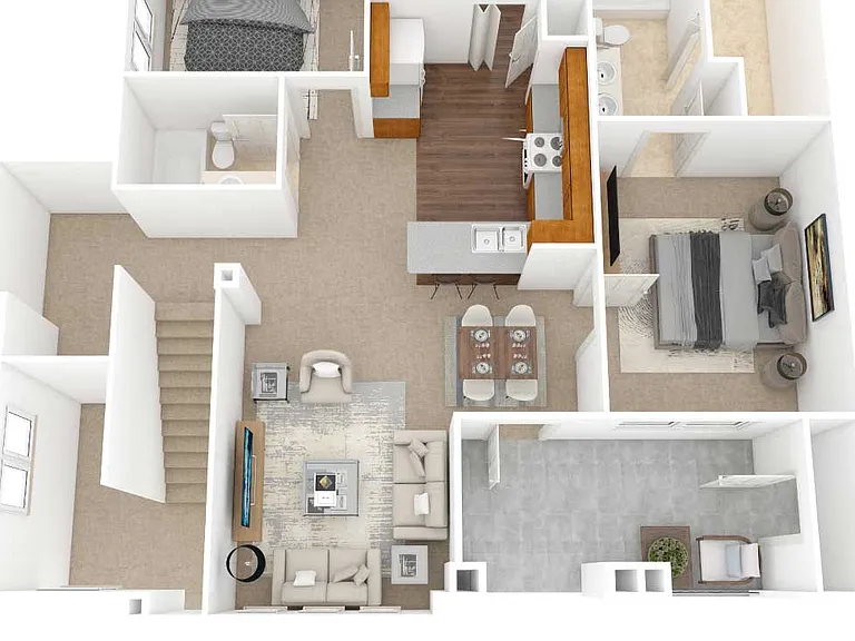 Chateau Mirage Apartment Homes — Photo 40