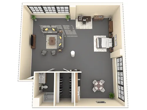 Floor plan Loft F