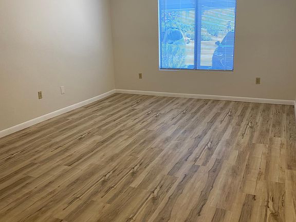 Living room with new fan