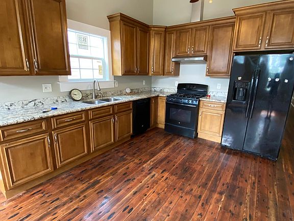 Plenty of cabinets for storage.