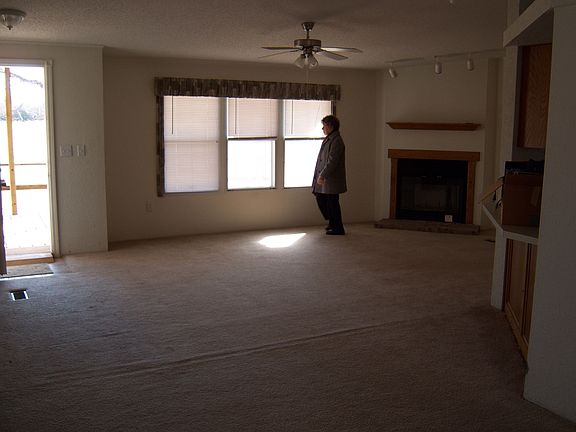 Open floor plan living area