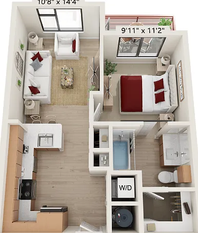 The Brick and Mortar District Apartments — Photo 40