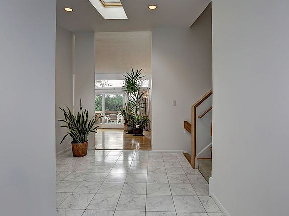 Foyer with Skylight