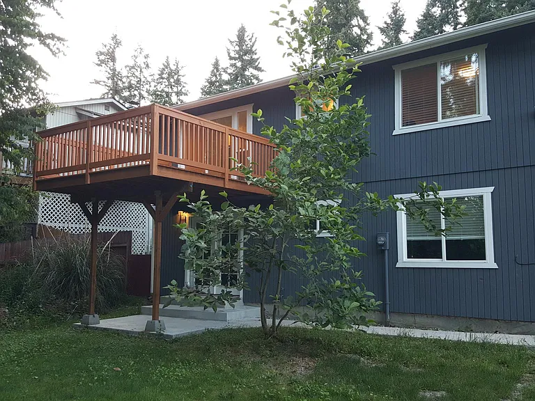 Yard and porch