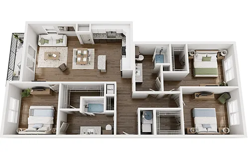 Floor plan C1