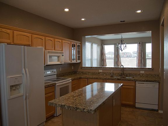 Alternate view showing the large kitchen, and great open space views!