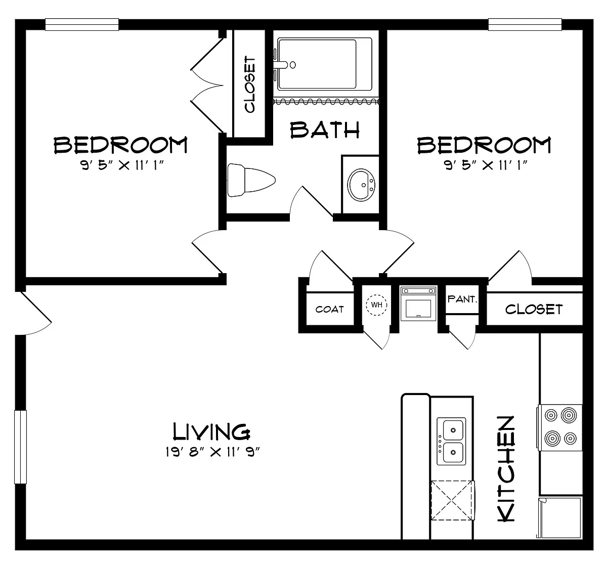 Floor plan B1-2