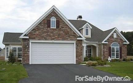 Front of House w/Two-car Garage
