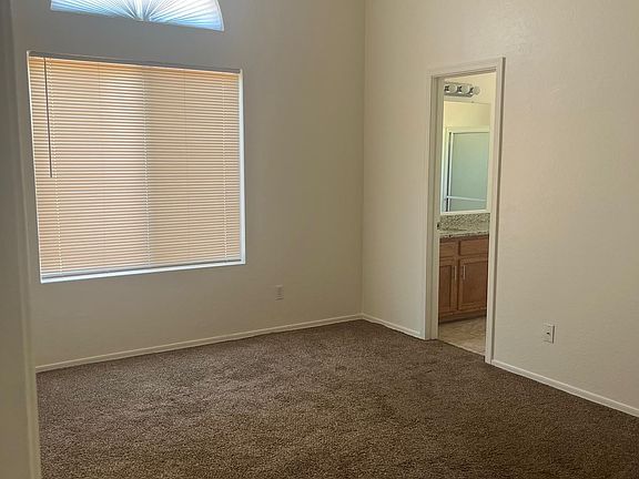 Large Master Bedroom with walk in closet.