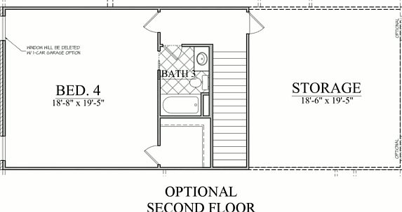 Optional Second Floor