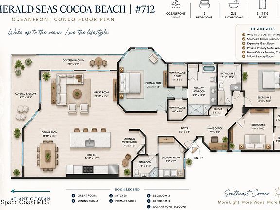 5th image of 3400 Ocean Beach Blvd APT 712