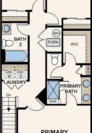 floor plan, upper level