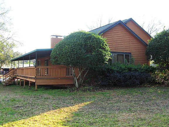 Side of Home with large wrap-around deck