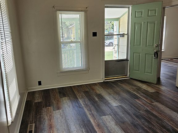 View from dining room, into living room